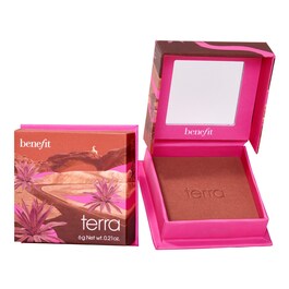 BOP Terra gylden mørk rød blush - blush med soft shimmer