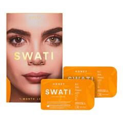 1 Month Lenses - Honey, SWATI COSMETICS