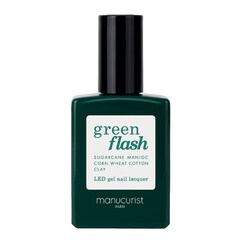 Green Flash - LED Gel Nail Polish, MANUCURIST