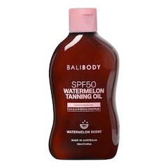 Vandmelon sololie SPF 50 - Beskyttende sololie, BALI BODY