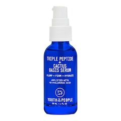 Triple Peptide + Cactus Oasis Serum - Hydrating face and neck serum, YOUTH TO THE PEOPLE