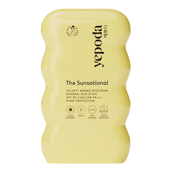 The Sunsational – Mineralsk solstift med bredt spektrum UVA/UVB SPF 30 PA+++, YEPODA