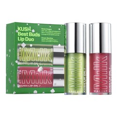 Kush Best Buds Lip Oil Duo - Et sæt med to Kush Lip Oils, MILK MAKEUP