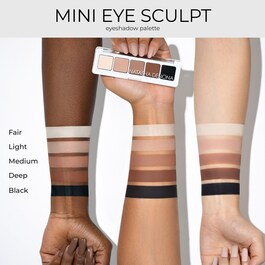 Mini eye sculpt palette - Øjenskyggepalette