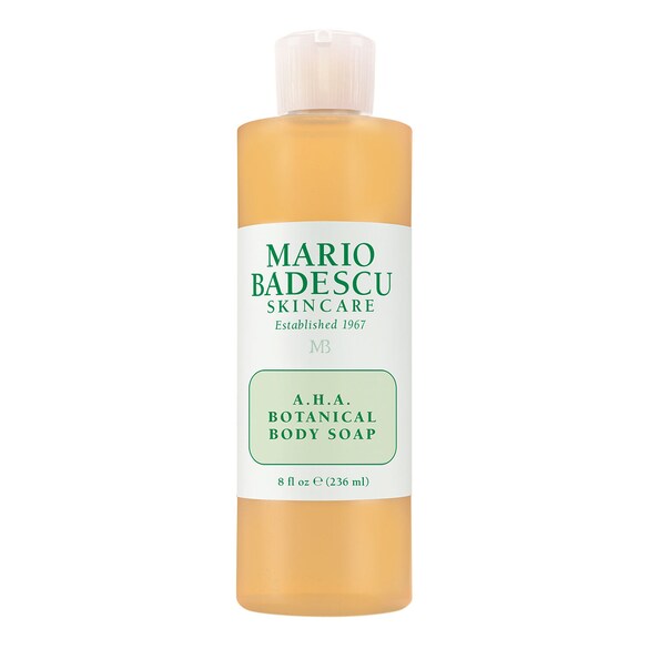 AHA Botanical Body Soap - Rejuvenating Body Wash, MARIO BADESCU