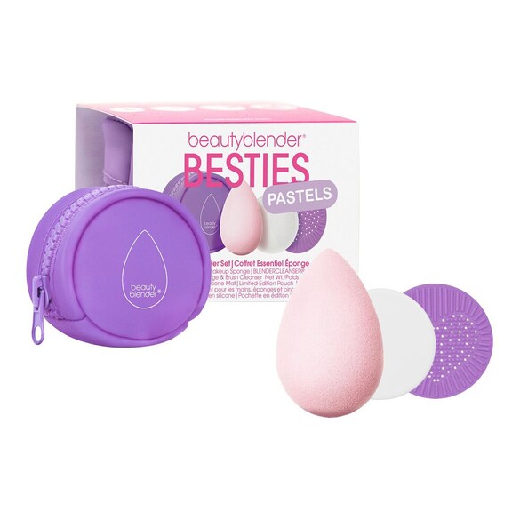 Besties Pastels Set Starter Kit with Sponge, BEAUTYBLENDER