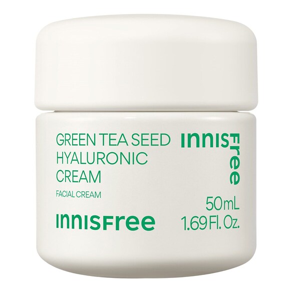 Green Tea Seed Hyaluronic Cream - Hydrating Cream, INNISFREE
