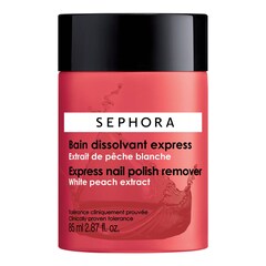 Express nail polish remover - Hvidt ferskenekstrakt, SEPHORA COLLECTION