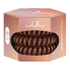 Original Premium - Pretzel Brown Hair Scrunchies, INVISIBOBBLE