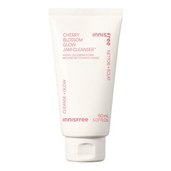 Cherry Blossom Glow Jam Cleanser - Cleansing Foam Radiance & Glow, INNISFREE