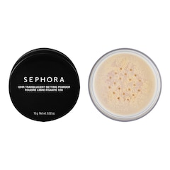 Fikserende løst pudder - Langtidsholdbar matterende transparent løst pudder, SEPHORA COLLECTION