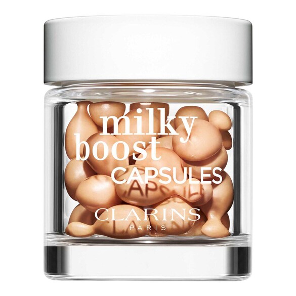 Milky Boost Capsules Radiance & Nutrition - Complexion make up capsule, CLARINS