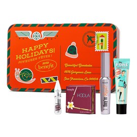 Totally Glam Telegram Holiday Set - bryn-gel, ansigtsprimer, bronzer og mascara