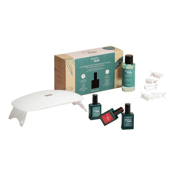 Green Flash Essentials Kit Poppy Red - Nailpolish kit, MANUCURIST