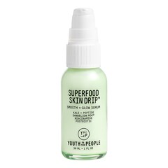 Superfood Skin Drip™ - Udglattende + lysnende serum beriget med grønkål, YOUTH TO THE PEOPLE