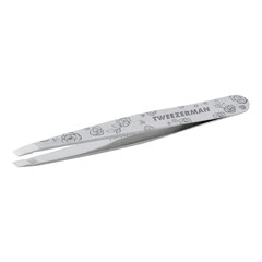 Slant Tweezer - Slant Tweezer, Rose Etched, TWEEZERMAN