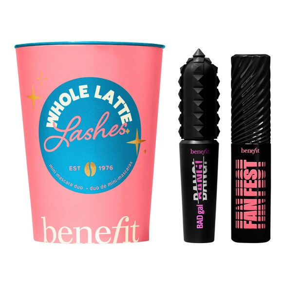 Whole Latte Lashes - Mini Mascara Duo Christmas Beauty Set, BENEFIT COSMETICS