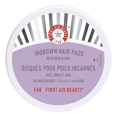 Ingrown Hair Pads with BHA&AHA - Ingrown Hair Skin treatment, FIRST AID BEAUTY