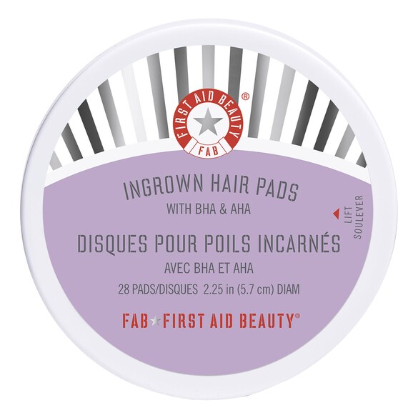 Ingrown Hair Pads with BHA&AHA - Ingrown Hair Skin treatment, FIRST AID BEAUTY