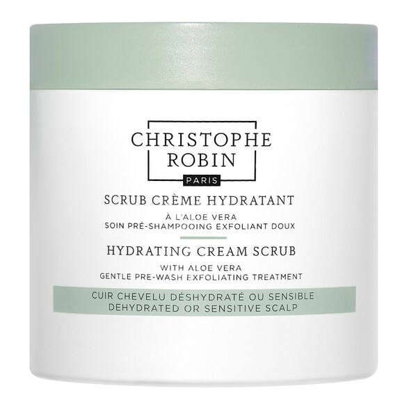 Aloe vera hydrating cream scrub - Hydrating hair care for the scalp, CHRISTOPHE ROBIN