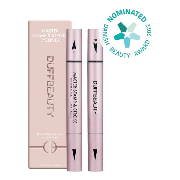 Master Stamp & Stroke Eyeliner - Black, DUFFBEAUTY
