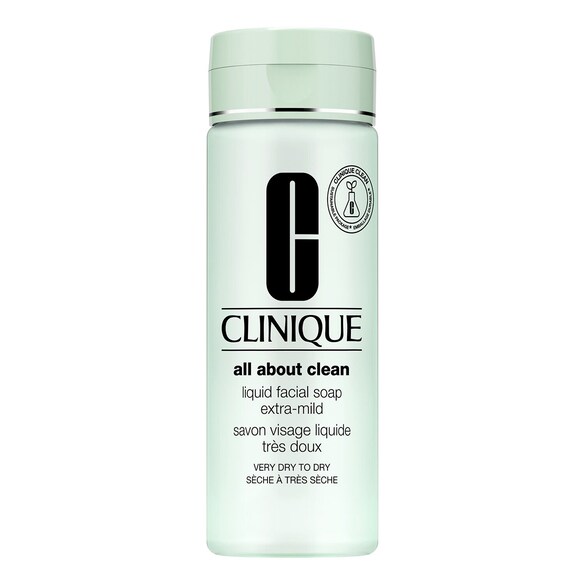 Liquid Facial Soap - Mild cleanser - Very dry to combination skin, CLINIQUE