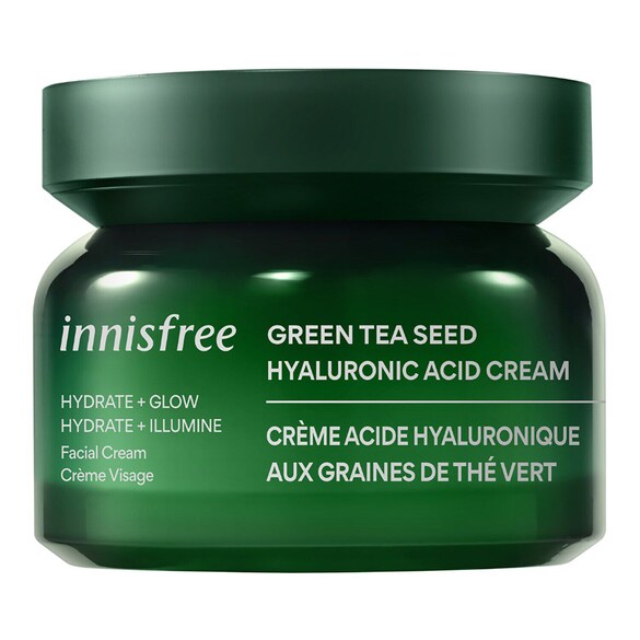 Green Tea Seed - Hyaluronic Acid  Cream, INNISFREE