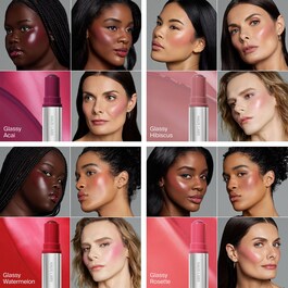 Color Fuse Longwear Glassy Lip + Cheek Balm Blush Stick - Cremeblush