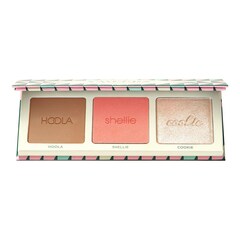 Cheery Cheeks face palette - Blush, bronzer & highlighter palette holiday kit, BENEFIT COSMETICS