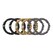 Gold, Black, Leopard (6 pcs)