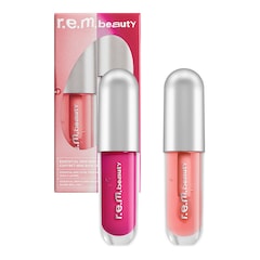 Essential drip - Duo med lipgloss og læbepomade i miniformat, REM BEAUTY