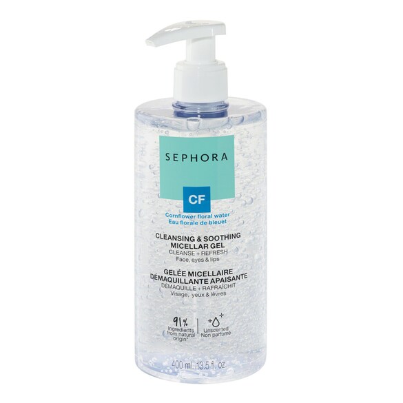 Cleansing & Soothing Micellar Gel, SEPHORA COLLECTION