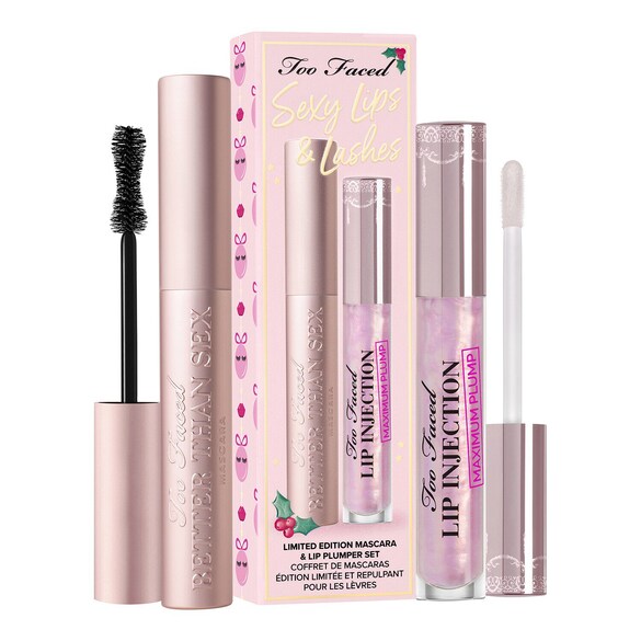 Sexy Lips & Lashes set - Makeup Set, TOO FACED