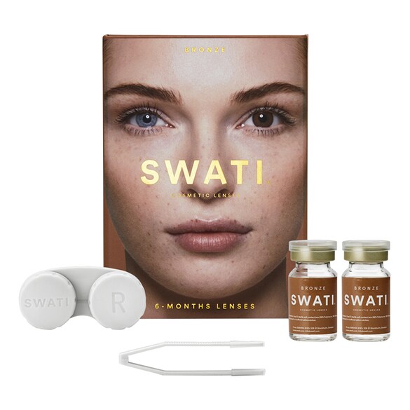 6 Month Cosmetic Lenses - Bronze, SWATI COSMETICS