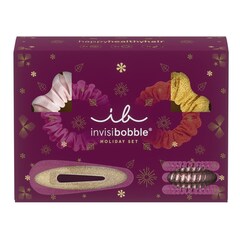 Holiday Set - Hair Scrunchies and Clip, INVISIBOBBLE