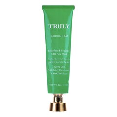 Golden Leaf - Resurface & Brighten CBD Mask, TRULY