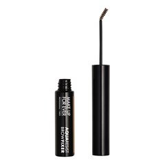 Aqua resist brow fixer - 24h Micro-brush tinted gel, MAKE UP FOR EVER