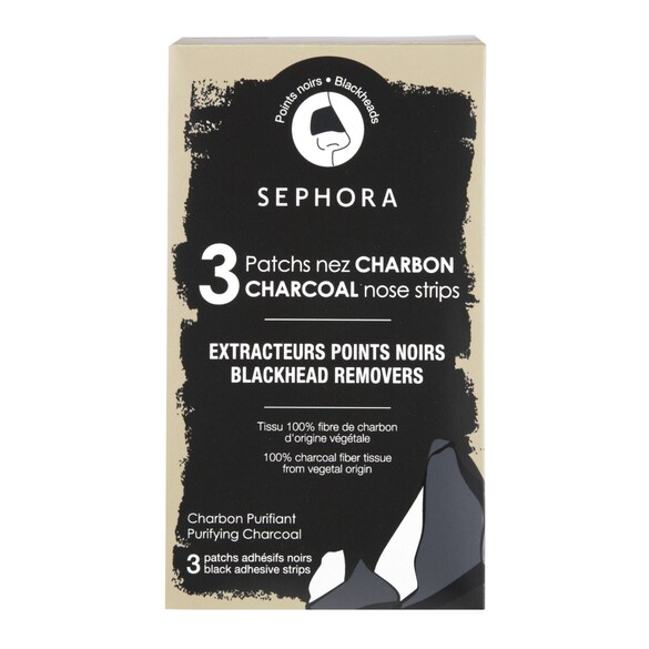 Charcoal Nose Strip - Blackhead Remover Kit, SEPHORA COLLECTION