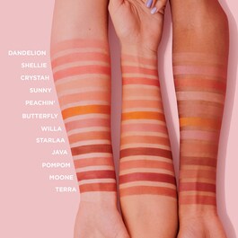 BOP Terra gylden mørk rød blush - blush med soft shimmer