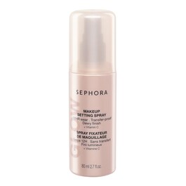 GLOW Makeup Setting Spray - 12 timers hold, ingen overførsel, lysende finish