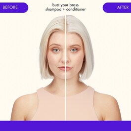 Bust Your Brass Cool Blond - Shampoo mod gule toner