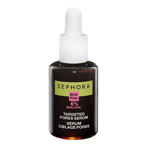 Targeted Pores Serum - For Face and Neck with 6% BHA + PHA, SEPHORA COLLECTION