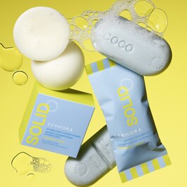 Shampoo i fast form - Ultra-skummende