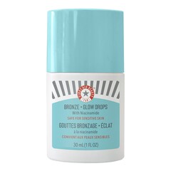 Bronze + Glow Drop - Solbrune dråber + Glød med niacinamid, FIRST AID BEAUTY