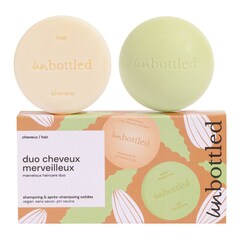 Marvelous Haircare Duo - Solid Shampoo & Conditioner, UNBOTTLED