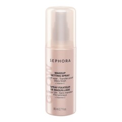 GLOW Makeup Setting Spray - 12 timers hold, ingen overførsel, lysende finish, SEPHORA COLLECTION
