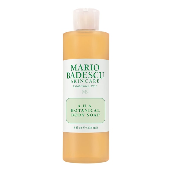 AHA Botanical Body Soap - Rejuvenating Body Wash, MARIO BADESCU