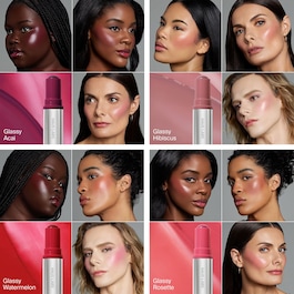 Color Fuse Longwear Glassy Lip + Cheek Balm Blush Stick - Cremeblush