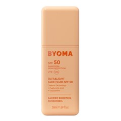 Ultralight Face Fluid SPF 50 - Solcreme SPF 50, BYOMA