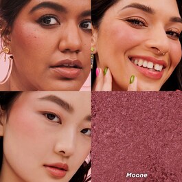 BOP Moone mørk bær farvet blush - blush med satin finish